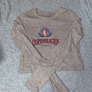 PAC-SUN long sleeve crop top